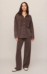 All Day Knit Jacket | Dark Chocolate