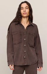 All Day Knit Jacket | Dark Chocolate