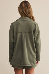 All Day Knit Jacket | Hunter Green