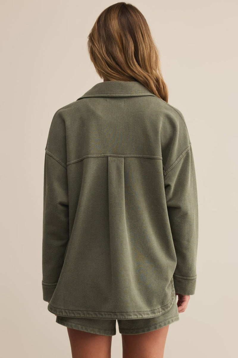 All Day Knit Jacket | Hunter Green