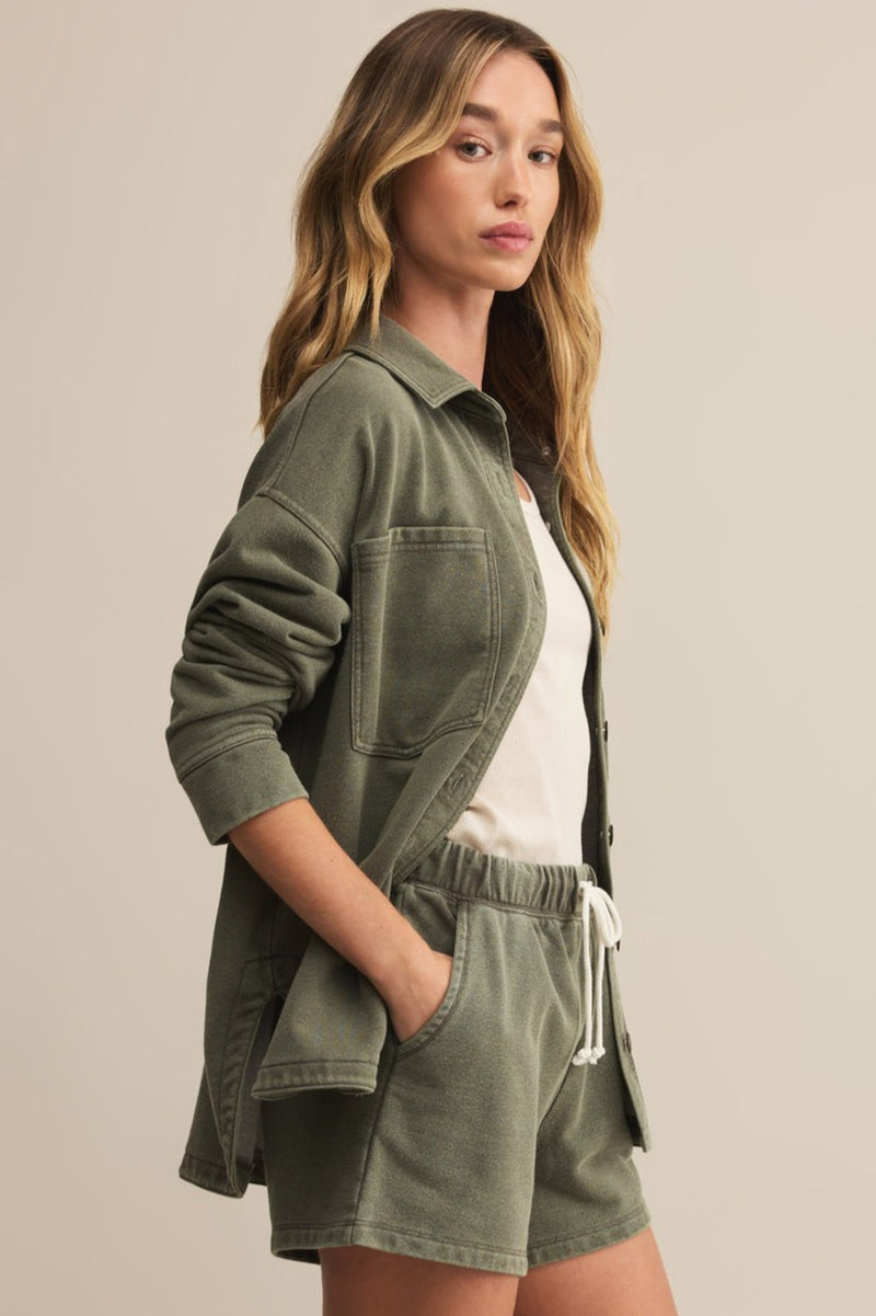 All Day Knit Jacket | Hunter Green