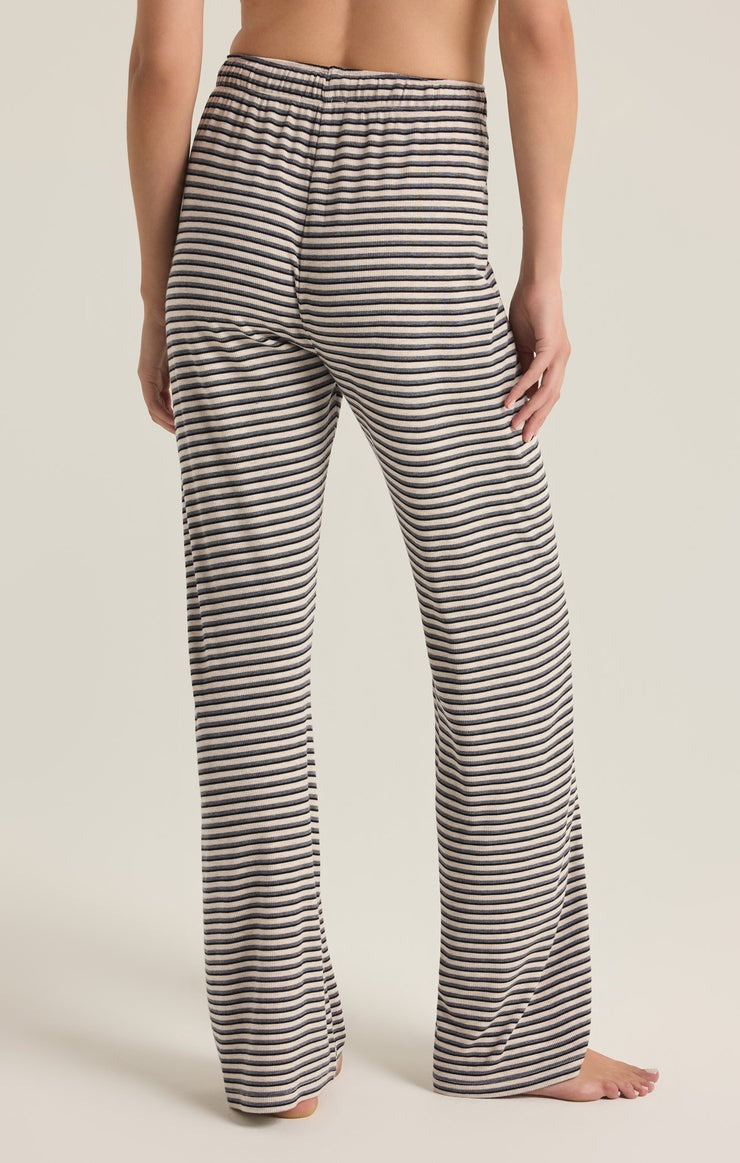 Lounger Stripe Pant | Light Oatmeal Heather