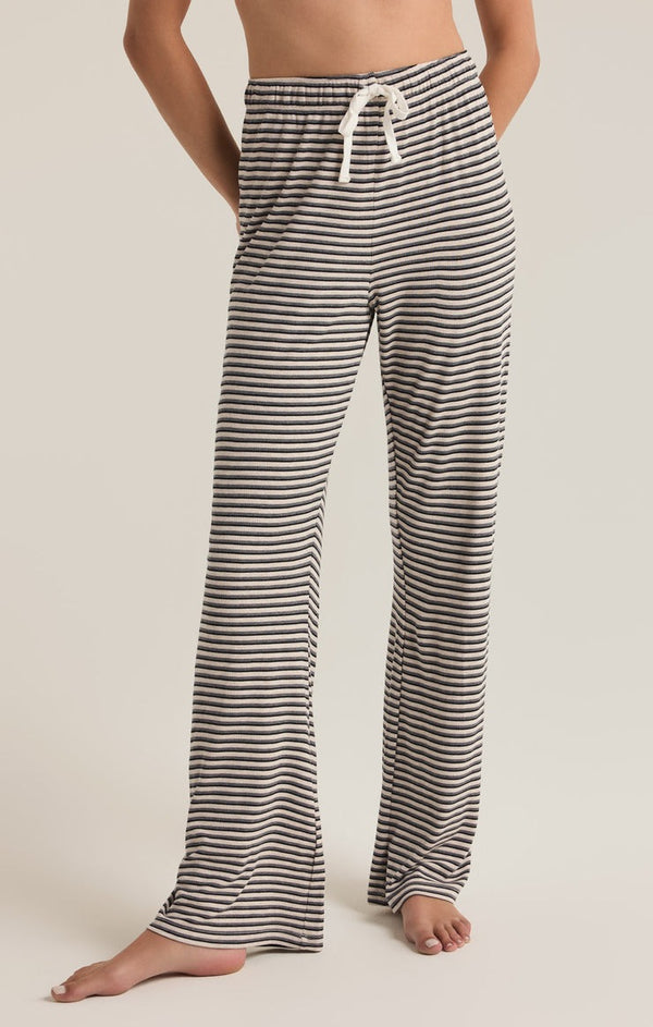 Lounger Stripe Pant | Light Oatmeal Heather