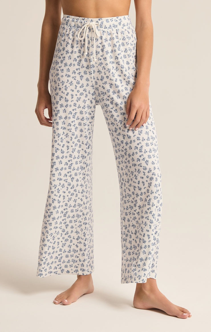 Unwind Ditsy Pant | Vanilla Ice