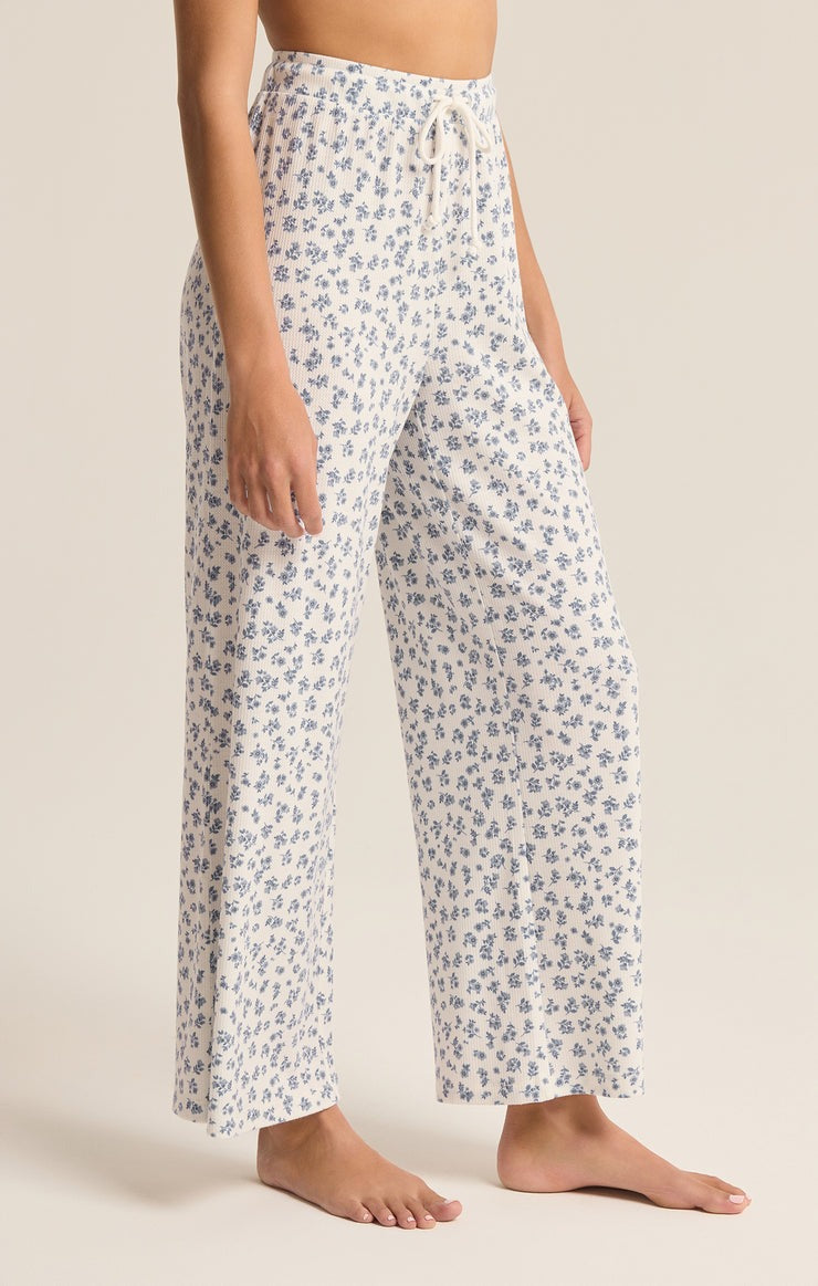 Unwind Ditsy Pant | Vanilla Ice