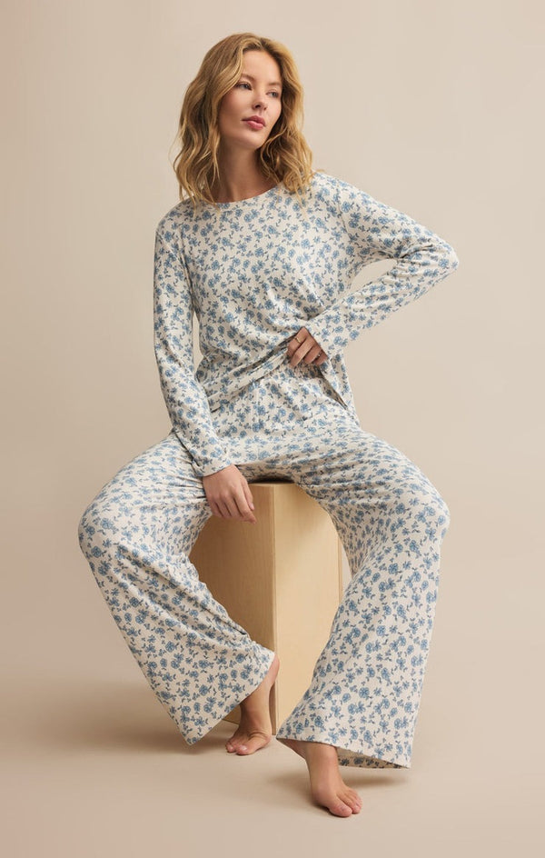 Dawn Ditsy Floral Pants | Crystal