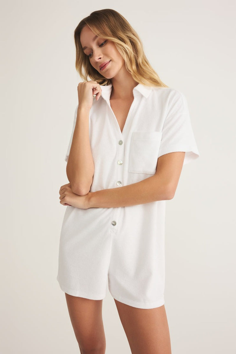 Azur Romper | White - FINAL SALE