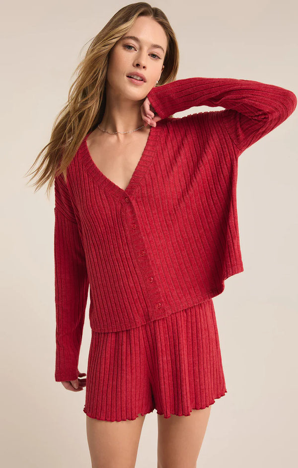 Mara Cardigan | Haute Red