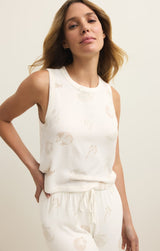 Warmer Days Shell Tank | Vanilla Ice