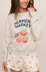 Home Grown Sweatshirt | Feather Grey