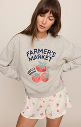 Home Grown Sweatshirt | Feather Grey