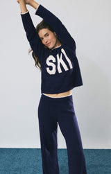 Ski Plush Sweater | Blue Sapphire