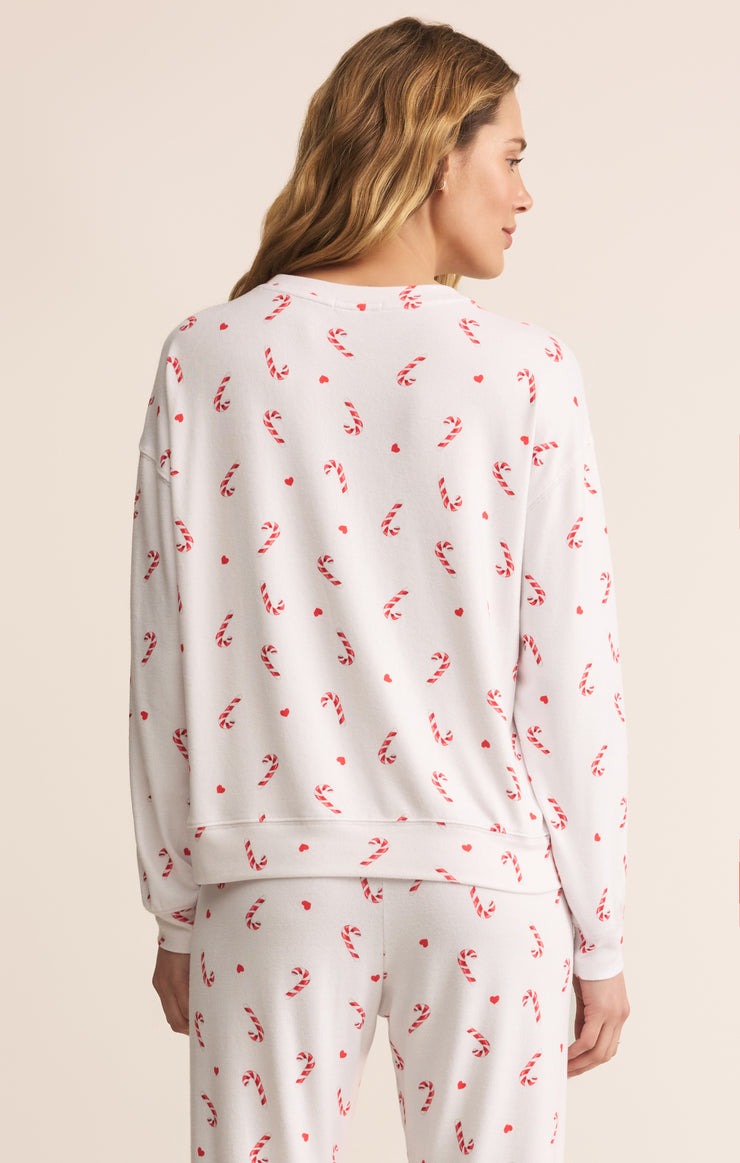 Cozy Candy Cane Set | White