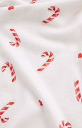 Cozy Candy Cane Set | White