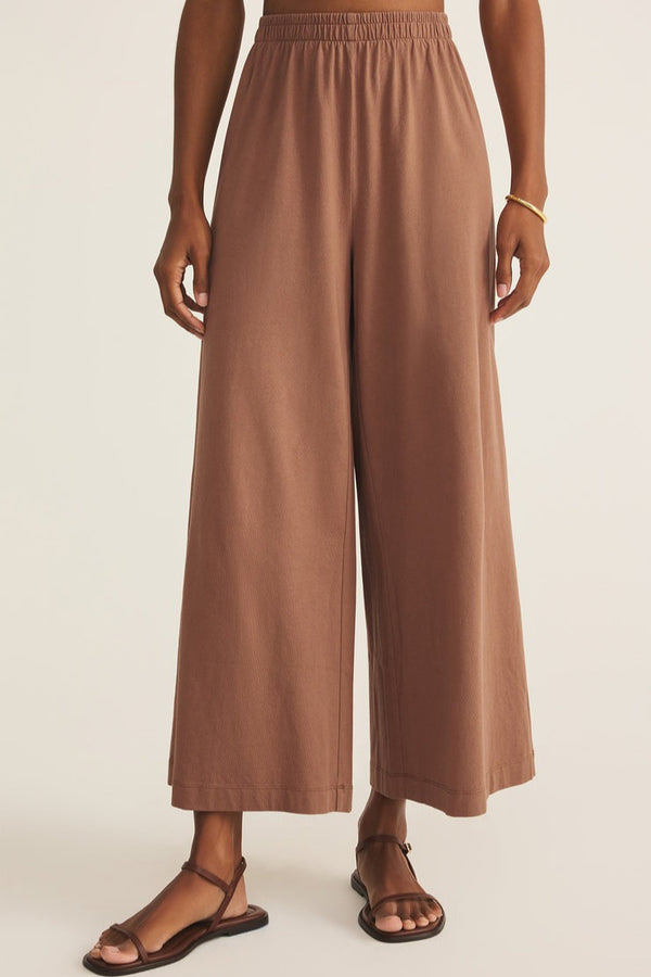 Scout Jersey Flare Pant | Teakwood