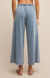 Scout Jersey Flare Pant | Medium Indigo