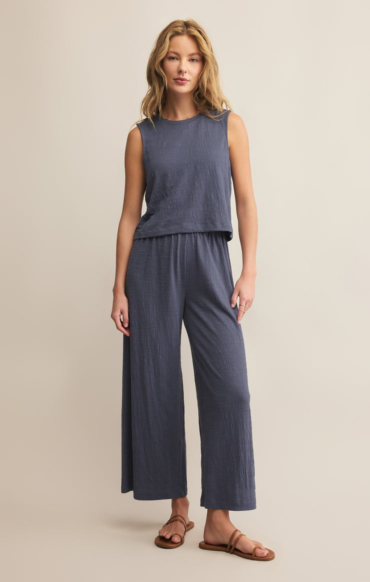 Scout Textured Slub Pant | Worn Blue