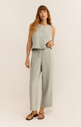 Bondi Gauze Pant | Pale Jade