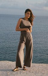 Scout Jersey Flare Pant | Perfectly Taupe