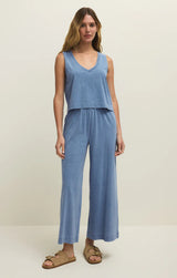 Scout Jersey Denim Pant | Santorini Indigo
