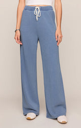 Hunter Knit Denim Pant | Santorini Indigo