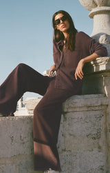 Hunter Knit Pant | Dark Chocolate
