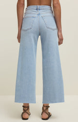 Nova Crop Jeans | Azul