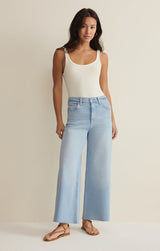 Nova Crop Jeans | Azul