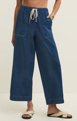Daycation Utility Denim Pant | Deep Water