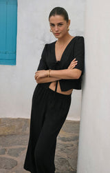 Scout Linen Pant | Black
