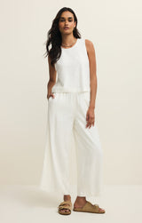 Scout Linen Pant | White