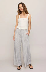 Scout Knit Striped Pant | Eclipse