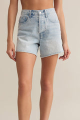 Everyday Denim Shorts | Faded Indigo
