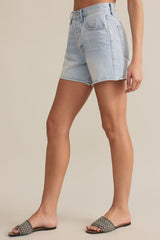 Everyday Denim Shorts | Faded Indigo