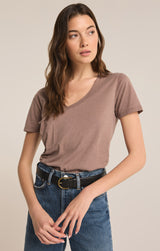 The Pocket Tee | Deep Taupe