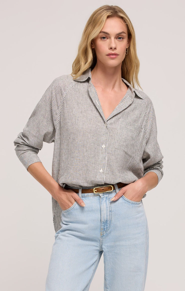 The Perfect Linen Top | Sea Salt