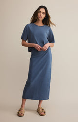 On The Go Tee | Vintage Indigo