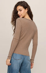 Arlet Mini Thermal Top | Saddle Suede