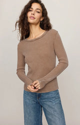 Arlet Mini Thermal Top | Saddle Suede