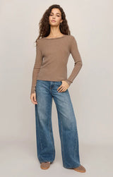 Arlet Mini Thermal Top | Saddle Suede