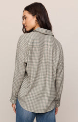 River Plaid Button Up | Emerald Cove