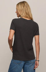 Foundation Slub Tee | Black Sand