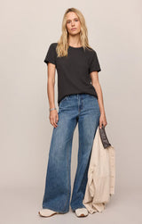 Foundation Slub Tee | Black Sand