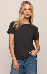 Foundation Slub Tee | Black Sand