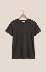 Foundation Slub Tee | Black Sand