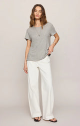 Foundation Slub Tee | Classic Heather Grey