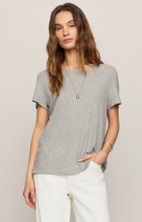 Foundation Slub Tee | Classic Heather Grey