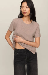 Foundation Slub Tee | Heather Ash