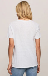 Foundation Slub Tee | White