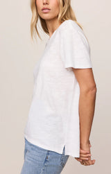 Foundation Slub Tee | White